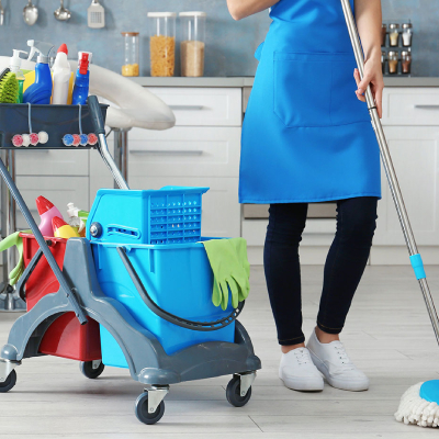 Expert team offering professional home deep cleaning services